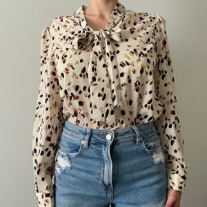 SHEIN long sleeve blouse